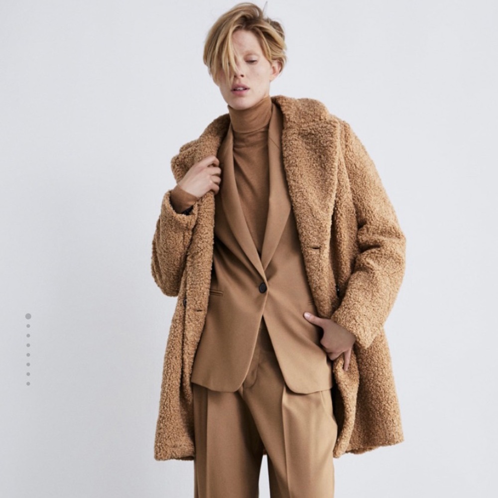 Zara Sherpa Coat